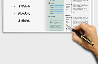 2025年简约应届财务会计求职简历