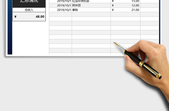 2025年店铺经营流水日记账统计表