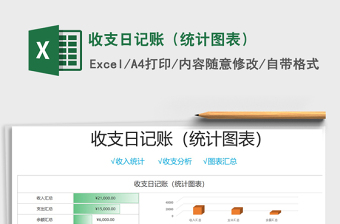 2025年收支日记账（统计图表）