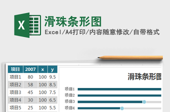 2025年滑珠条形图免费下载