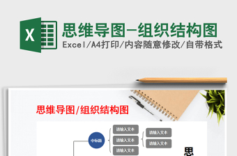 2025年思维导图-组织结构图