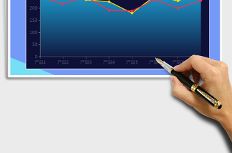 2025年折线面积复合图表