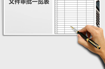 2025年文件审批一览表