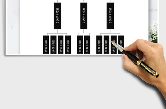 2025年行政组织架构图免费下载