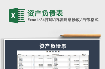 2025年资产负债表