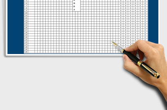 2025年考勤表绩效考核免费下载