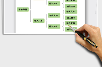2025年思维导图-组织结构图免费下载