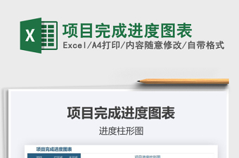 2025年项目完成进度图表