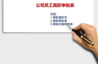 2025年员工离职审批表