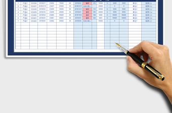 2025年财务应收应付款台账-收支表免费下载