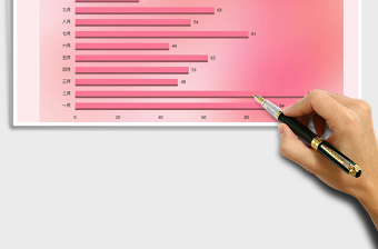 2025年条形图通用图表模板免费下载