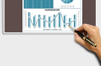 2025年年中销售业绩统计分析-业务员分析免费下载