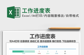 2025年工作进度表