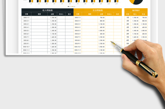 2025年日常收支管理明细表