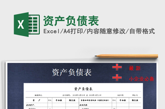 2025年资产负债表