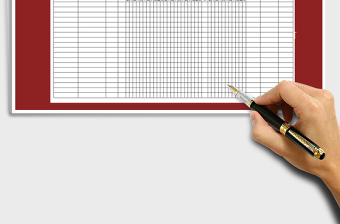 2025年财务报表现金日记账免费下载