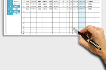 2025年月度离职信息登记表