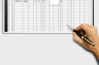 2025年出入库明细表盘点表