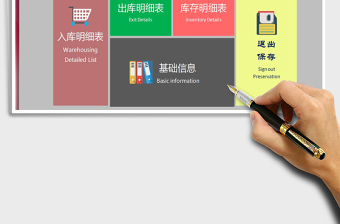 2025年购销存管理系统(自动统计)