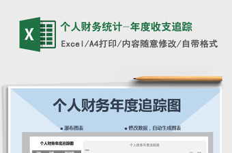 2025年个人财务统计-年度收支追踪