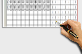 2025年考勤表-员工出勤记录免费下载