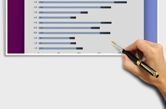 2025年条形图通用模板免费下载