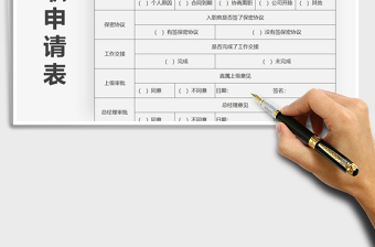 2025年辞职申请表