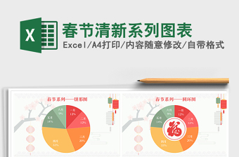 2025年春节清新系列图表免费下载