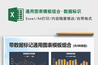 2025年通用图表模板组合-数据标识