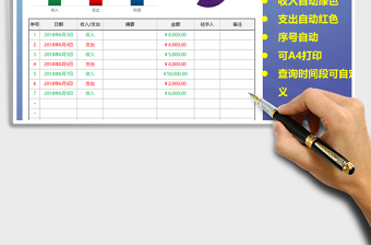 2025年财务收支表免费下载
