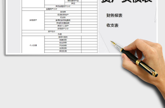 2025年资产负债表