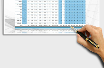 2025年收支表(损益表)免费下载