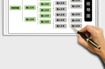 2025年思维导图-组织结构图免费下载