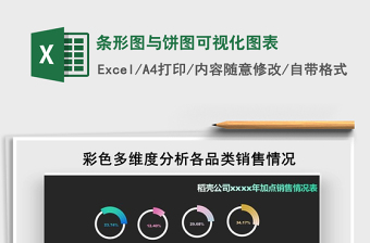 2025年条形图与饼图可视化图表