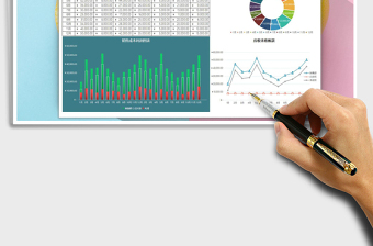 2025年（图表展示）收支统计表