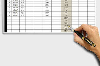 2025年财务出纳日记账