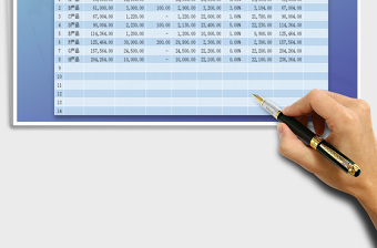2025年库存金额统计表免费下载