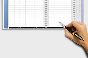 2025年进销存统计表（自动计算）免费下载