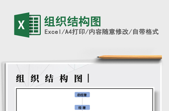 2025年组织结构图免费下载