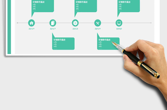 年度工作总结时间轴