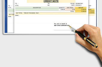 2025年付款通知单(英文)免费下载