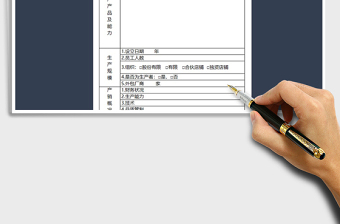 2025年厂商资料卡免费下载