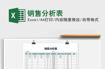 2025年销售分析表免费下载