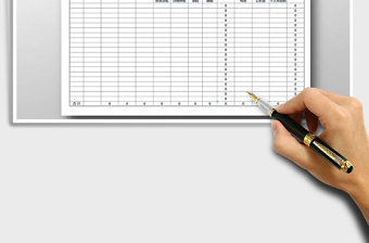 2025年工资明细表免费下载