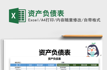 2025年资产负债表