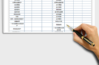 2025年资产负债表