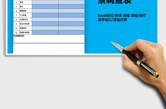 2025年应聘人员背景调查表免费下载