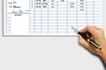 2025年收支表-家庭个人记账表
