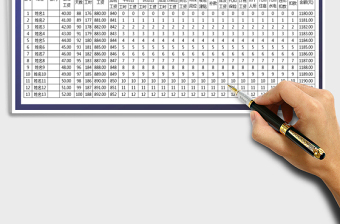 2025年工资表-公式计算