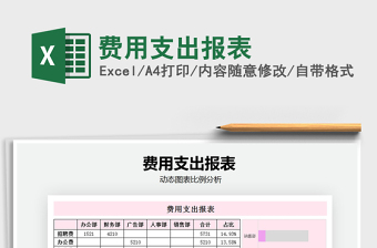 2025年费用支出报表